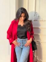 ⁦Hot red blazer⁩ - الصورة ⁦3⁩
