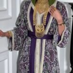 Morocon purple dress