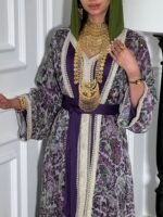 Morocon purple dress
